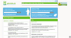Desktop Screenshot of greenjobs.de